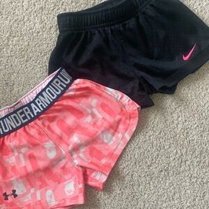 Girls Athletic Shorts - 2for1